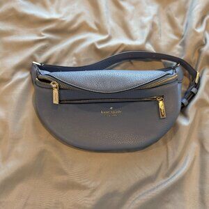 BLUE Kate Spade Leather Crossbody BELT BAG FANNY SACK
